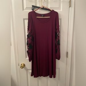 Black and Purple Top